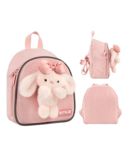 Рюкзак «Pink Bunny» 22х9х20 см 538, Kite Kids