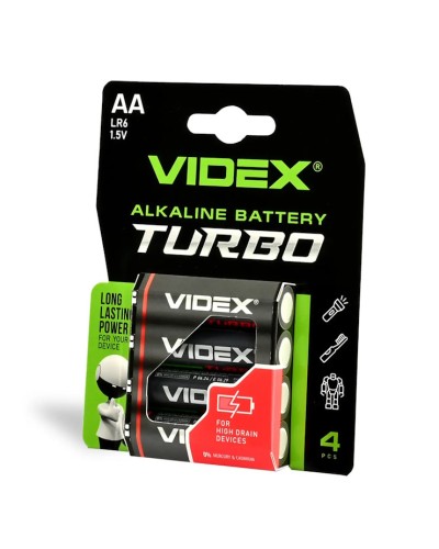 Батарейка «Videx» LR06 Alkaline