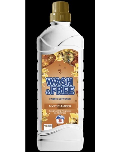 Кондиціонер для білизни «Mystic Amber» 0,97 л, WASH&FREE