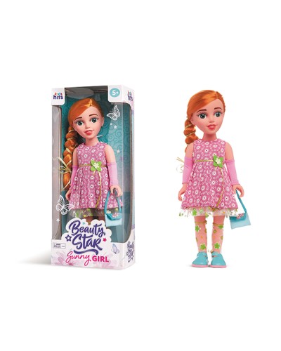 Лялька «Beauty Star Flowery Spring, Sunny Girl» 46 см, у коробці 21х52х12 см