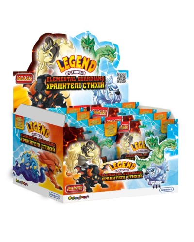 Стретч-іграшка «LEGEND OF ANIMALS. Хранителі стихій», в асортименті, у пакеті