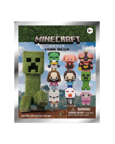 Ігрова фігурка на затискачі «MONOGRAM. Minecraft: Фільм» до 7 см, в асортименті, у пакеті 12х3х14 см