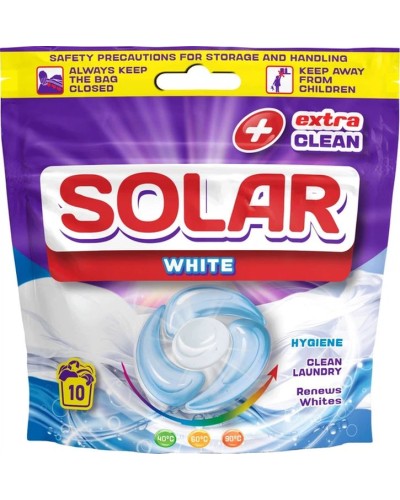 Капсули для прання білих речей «White» 10 шт., ТМ SOLAR