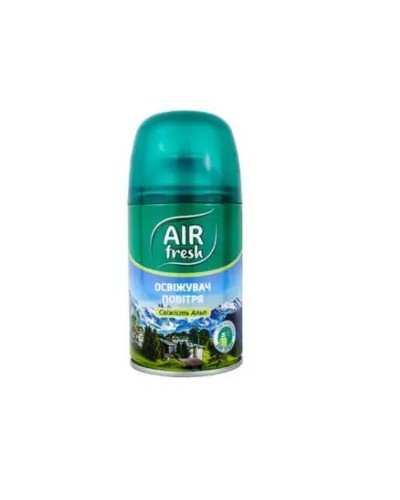 Змінний балон до освіжувача «Альпійська свіжість» 250 мл, AIR FRESH