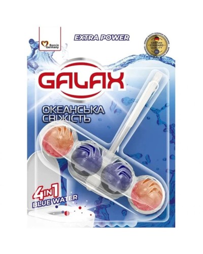 Блок для унітазу «Океанська свіжість» 55 г, Galax PowerClean