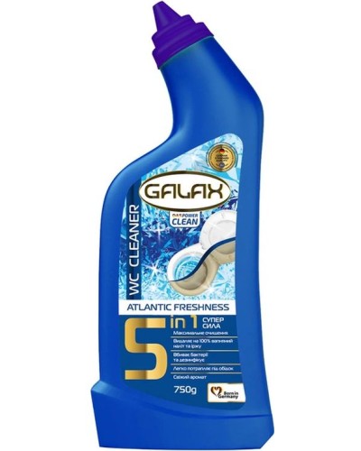 Засіб для чищення унітазу «Galax. Атлантична свіжість» 750 г, das PowerClean
