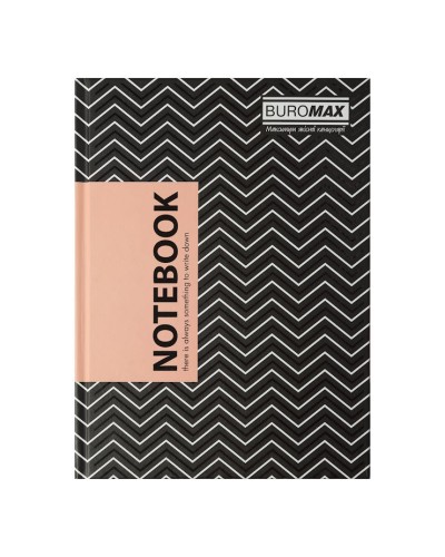 Блокнот «INSOLITO» А5 на 96 аркушів у клітинку з ламінованою обкладинкою, ТМ Buromax