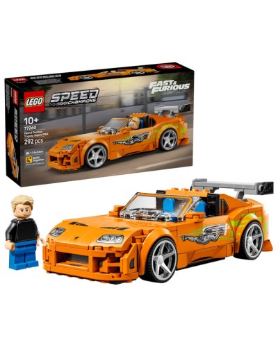 Конструктор «Форсаж. Toyota Supra MK4» на 292 деталі, у коробці 26х6х14 см, ТМ Lego
