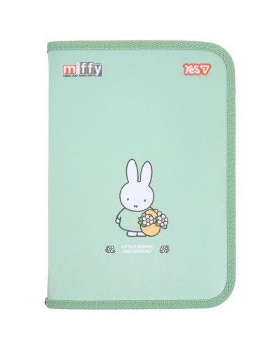 Папка для зошитів «Miffy» В5 пластикова на блискавці, ТМ Yes