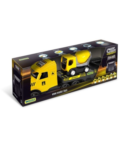Машина «Magic Truck Technic» 79 см з бетонозмішувачем, у коробці 28х80х20 см, ТМ Тигрес