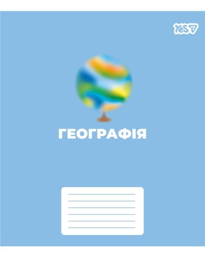 Зошит предметний на 48 аркушів у клітинку «Concept notes. Географія», ТМ Yes