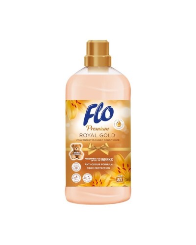 Кондиціонер для білизни «Royal Gold FABCONC» 1,8 л, ТМ Flo