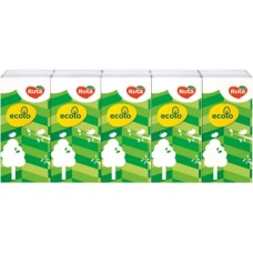 Хустинки «Ekolo» 2-шарові білі, ТМ Рута