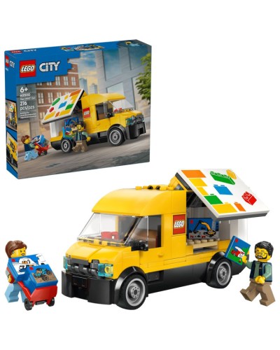 Конструктор «Фургон LEGO®» на 276 деталей, у коробці 22х6х26 см, ТМ Lego