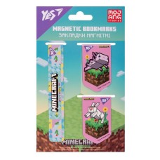 Закладинки «Minecraft.Spring» магнітні 3 шт, ТМ Yes