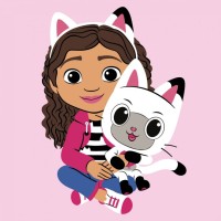 Картина за номерами «Gabby Dollhouse. Best friends» 25х25 см, ТМ SANTI