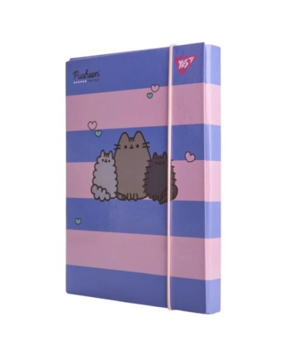 Папка для зошитів «Pusheen» В5 картонна, ТМ Yes