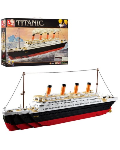 Конструктор «Titanic» 65,1х28 см на 1012 деталей, у коробці 64х48х9 см, SLUBAN