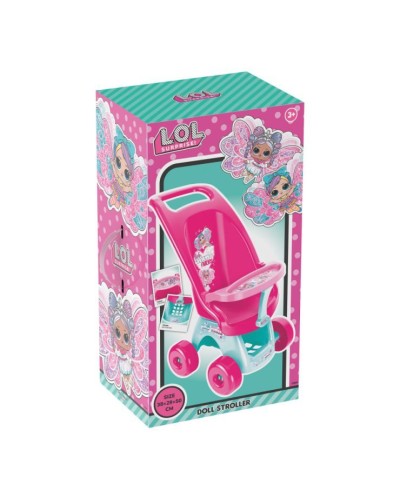 Коляска для ляльки «L.O.L. SURPRISE! We Believe in Fairies» 50х29х38 см, у коробці 28,5х21,5х53 см, ТМ Технок