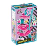 Набір перукаря «L.O.L. SURPRISE! TWEENS Skate Dance» з 12 предметів, у коробці 38х20,5х61,5 см, ТМ Технок