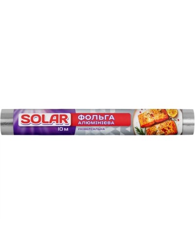 Фольга шириною 28 см 10 м, SOLAR