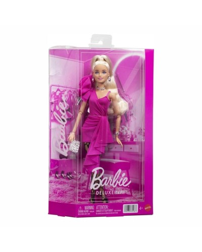 Лялька «Barbie Deluxe Style. Pink & Black» 30 см, у коробці 33х10х21 см