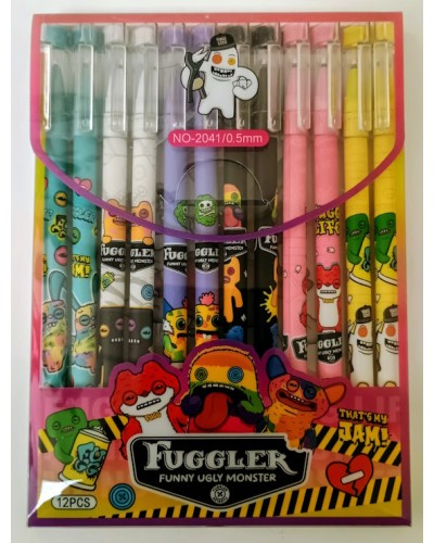 Ручка «Fuggluer» пиши-стирай синя 0,5 мм, в асортименті, ТМ J.Otten