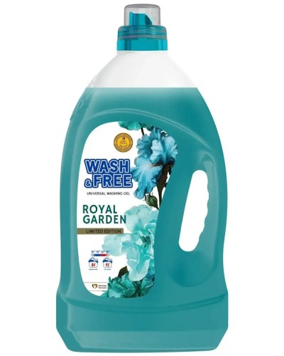 Гель для прання «Universal. Королівський сад» 3,8 л, WASH&FREE