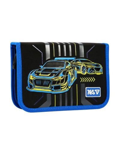 Пенал «Rally» 21х13х3 см твердий з клапаном HP-03, ТМ Yes