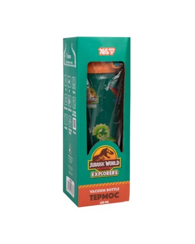 Термос «Jurassic World» 420 мл зелений, ТМ Yes