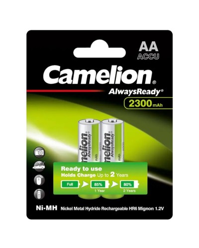 Акумулятор «Camelion» R6, 2 bl, 2300 m Ah Ni-MH