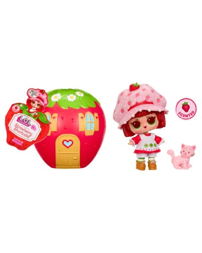 Ігровий набір з лялькою «L.O.L. SURPRISE! Loves Strawberry Shortcake. Шарлота Суниця та друзі» 9 см, в асортименті, у кулі 9х9х10 см