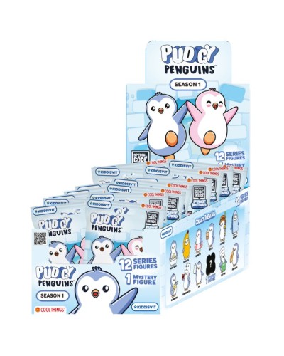 Іграшка-сюрприз COOL THINGS «Pudgy Penguins. Пригоди пінгвіна Пакса» 5,5 см, в асортименті, у пакеті
