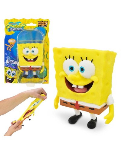 Антистрес-тягучка «YabbaDabba Sponge Bob» 7,5х5х10 см, на планшетці 14,5х5х20,5 см