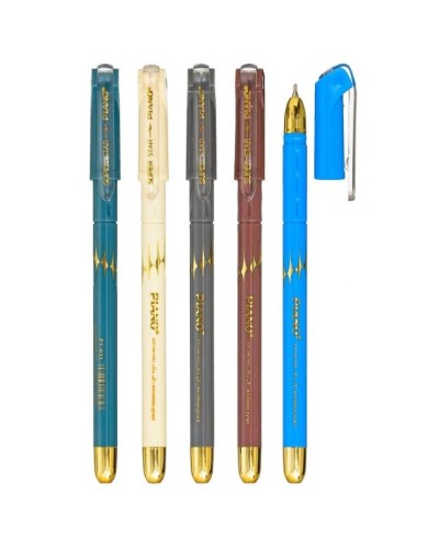 Ручка «Soft ink Pen» масляна 0,7 мм синя, в асортименті, ТМ Piano
