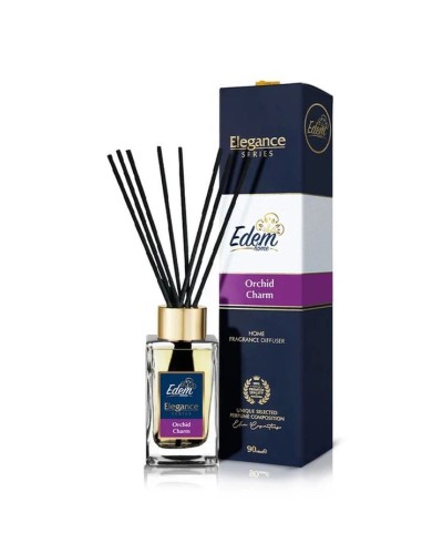 Аромадифузор «Elegance. Orhid Charm» 90 мл з паличками, ТМ Edem