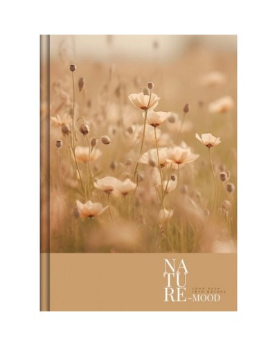 Канцелярська книга «Природа» на 192 аркуші у клітинку з ламінованою обкладинкою, в асортименті, ТМ Рюкзачок