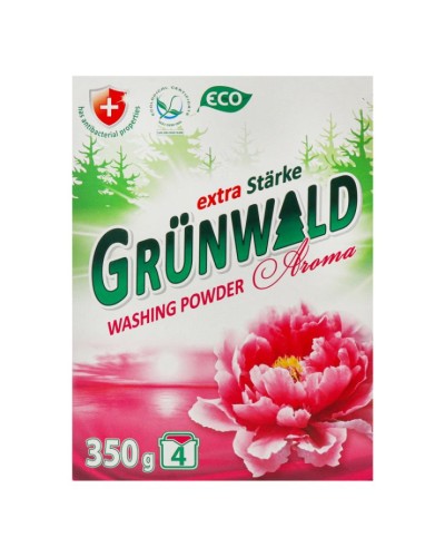 Пральний порошок універсальний безфосфатний «Aroma» 350 г, Grunwald