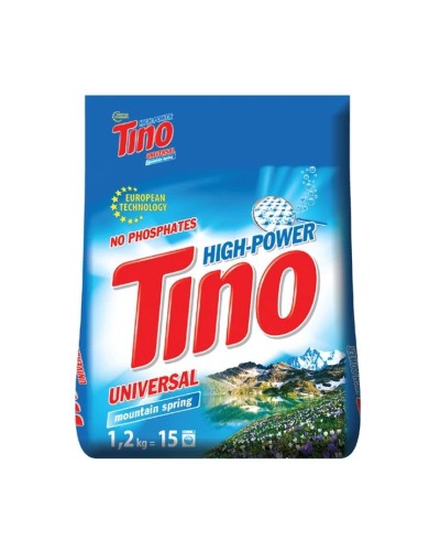 Пральний порошок «Mountain Spring» універсальний, 1,2 кг,Tino High-Power