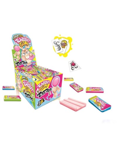 Жуйка «Rabbit Gum» 5 г з тату, ТМ Johny Bee
