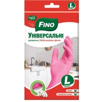 Рукавички господарські латексні універсальні, розмір L, FN