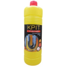 Засіб для чищення труб «Кріт» 1 л, ТМ Трубочист