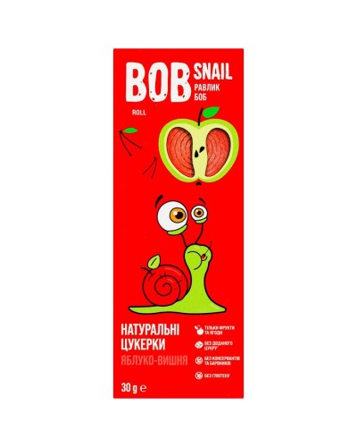 Пастила «BOB» яблучно-вишнева 30 г