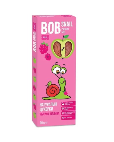 Пастила «BOB» яблучно-малинова 30 г