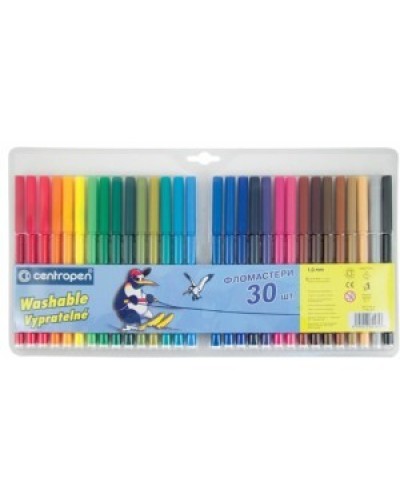Фломастери на 30 кольорів, ТМ Centropen