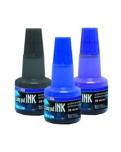 Фарба штемпельна синя 30 мл, ТМ Economix