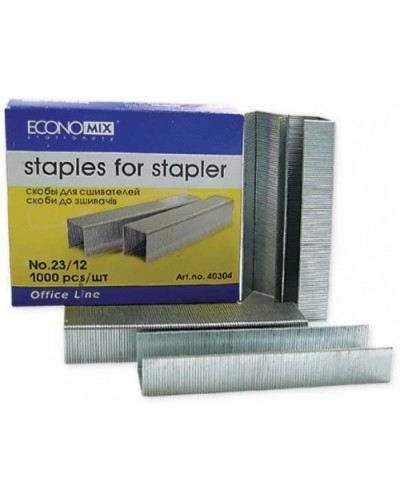 Скоби № 23/12, 1000 шт.