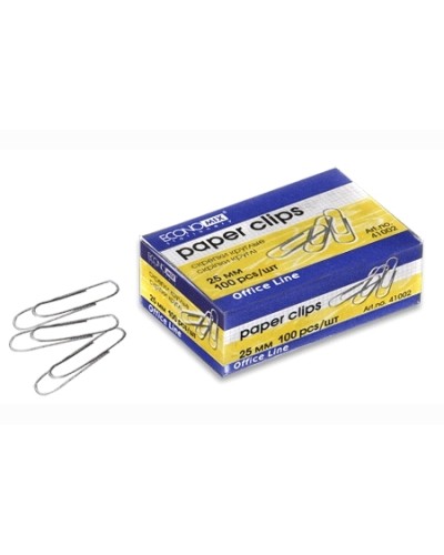 Скріпки круглі 25 мм, 100 шт, ТМ Economix