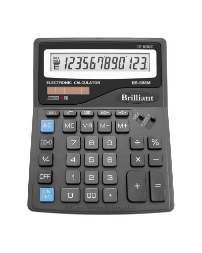 Калькулятор «Brilliant» 16х20,5 см, BS-888M