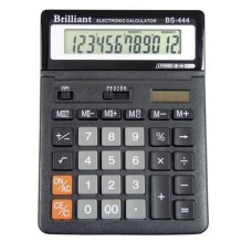 Калькулятор «Brilliant» 15х20 см, BS-444В